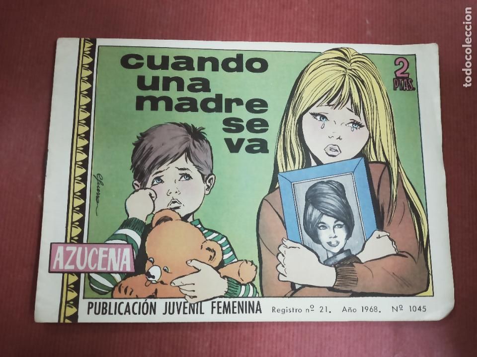 Tebeos: AZUCENA N&ordm; 1045. TORAY 1968. - Foto 1