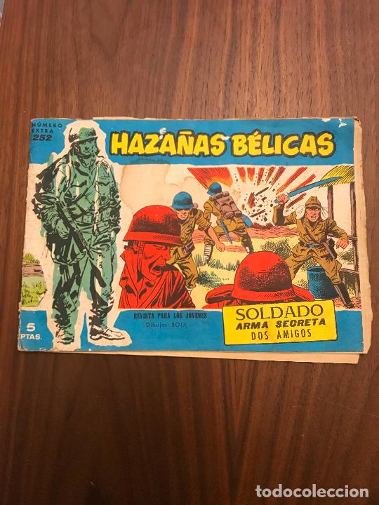 Tebeos: HAZA&Ntilde;AS B&Eacute;LICAS EXTRA AZULES N&ordm; 252 , EDITORIAL TORAY - Foto 1