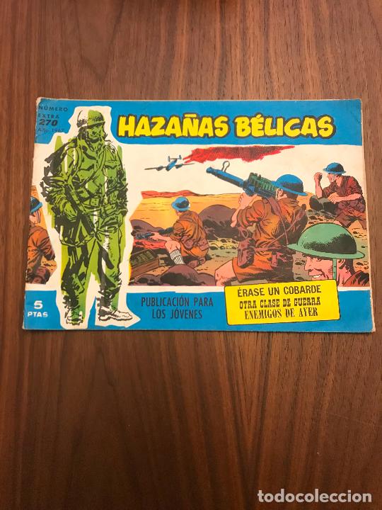 Tebeos: HAZA&Ntilde;AS B&Eacute;LICAS AZULES N&Uacute;MERO EXTRA N&ordm; 270 , EDITORIAL TORAY - Foto 1