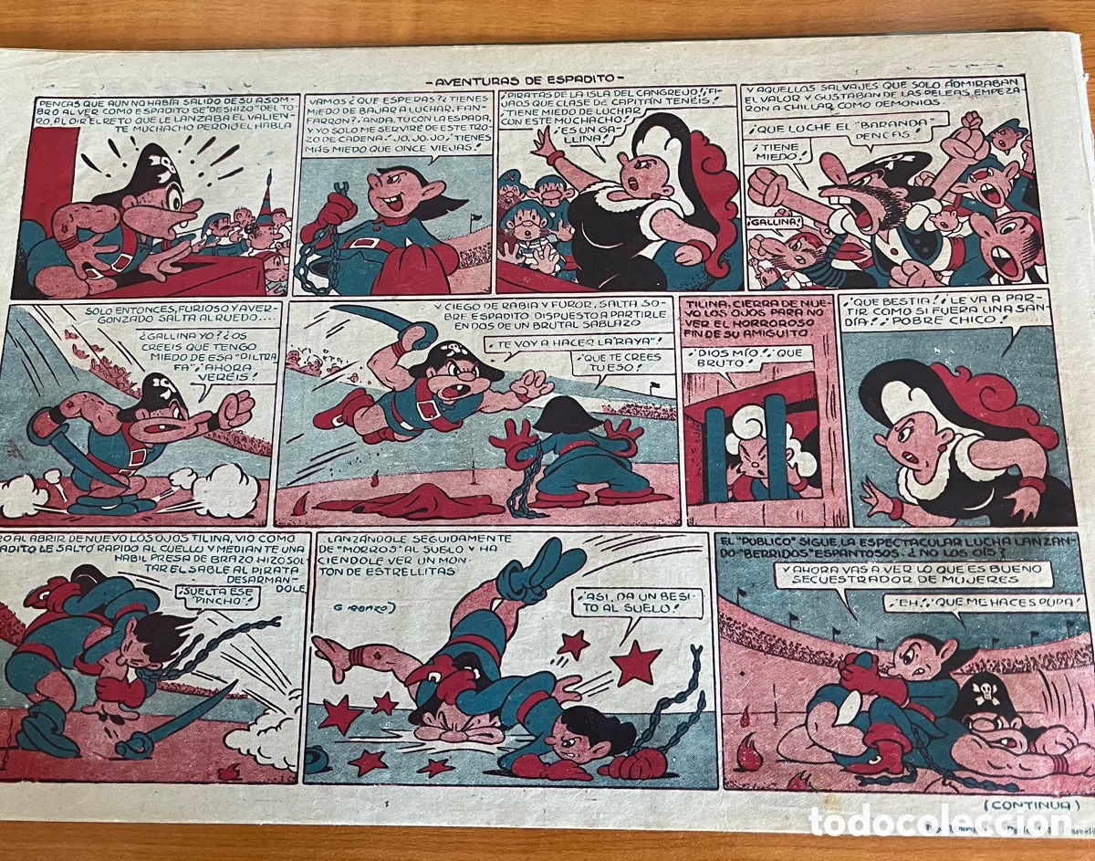 Tebeos: Terror Num 31. Capitan Coraje .1946 - Foto 2