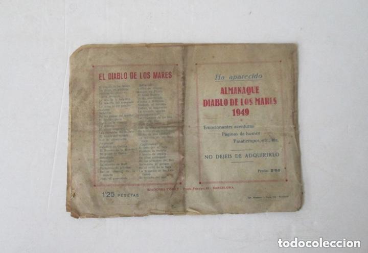 Tebeos: EL DIABLO DE LOS MARES, DESBARATANDO PLANES - ED. TORAY - Foto 3