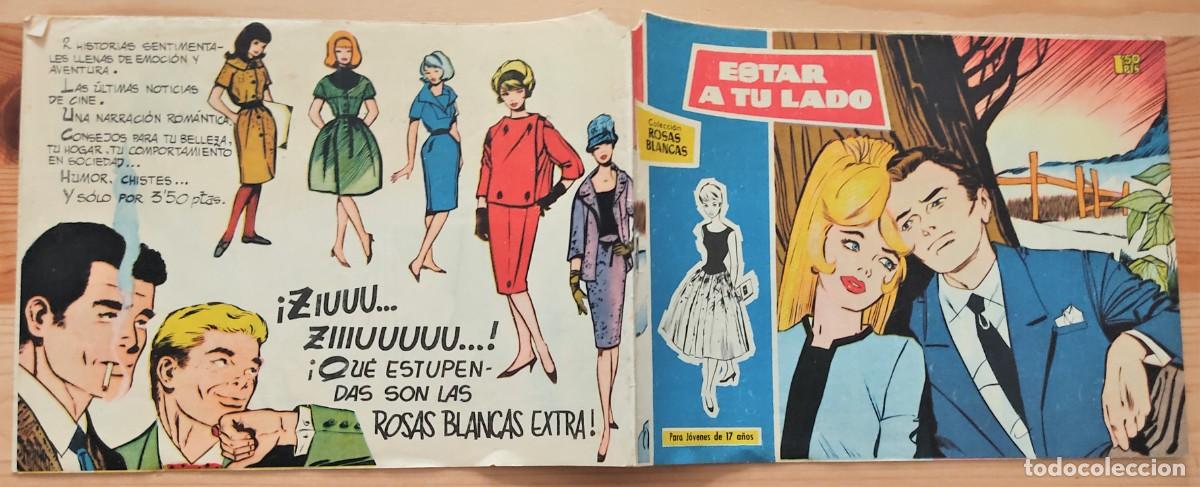 Tebeos: ROSAS BLANCAS - ESTAR A TU LADO - EDICIONES TORAY - Foto 2
