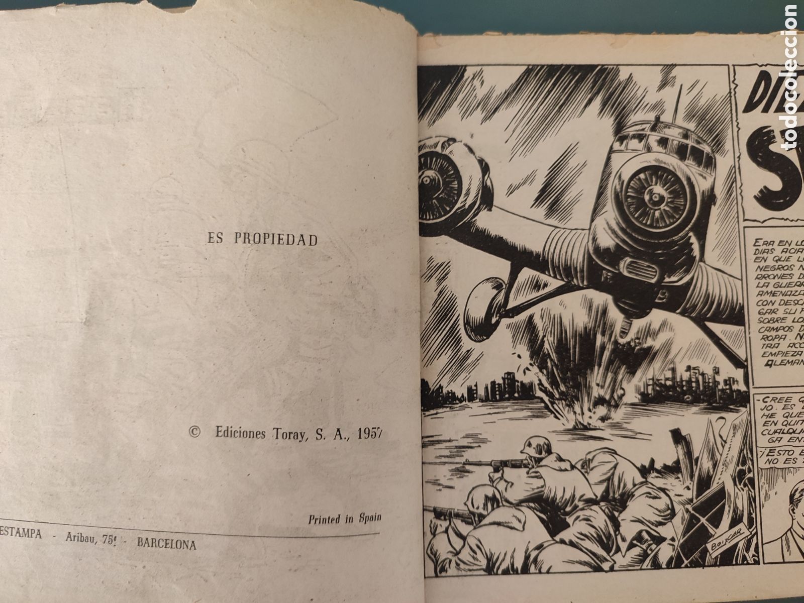 Tebeos: Haza&ntilde;as Belicas !!!NUMERO UNO!!!1957 - Foto 5