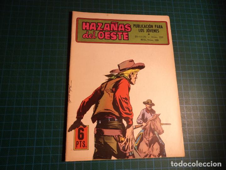 Tebeos: Haza&ntilde;as del Oeste. N&deg;229. Toray. Buen estado. - Foto 1