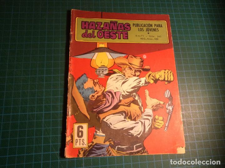 Tebeos: Haza&ntilde;as del Oeste. N&deg;243. Toray. Normal estado. - Foto 1