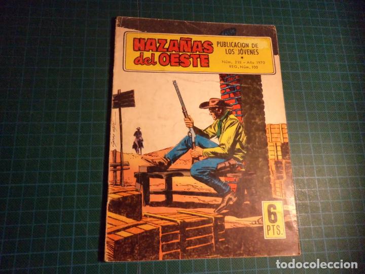 Tebeos: Haza&ntilde;as del Oeste. N&deg;218. Toray. Normal estado. - Foto 1