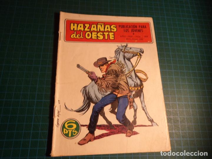 Tebeos: Haza&ntilde;as del Oeste. N&deg;194. Toray. Normal estado. - Foto 1