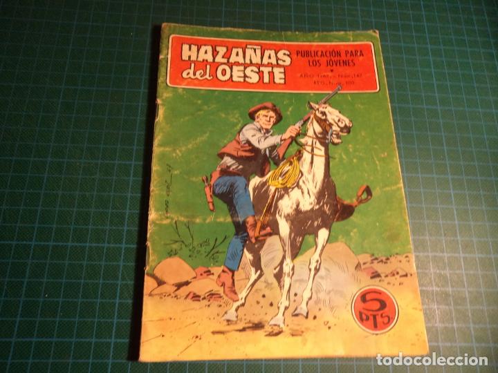 Tebeos: Haza&ntilde;as del Oeste. N&deg;147. Toray. Normal estado. - Foto 1
