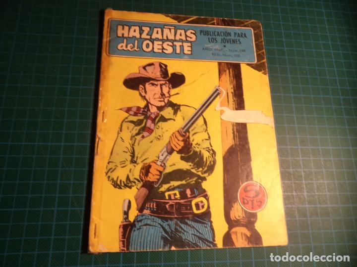 Tebeos: Haza&ntilde;as del Oeste. N&deg;149. Toray. Con se&ntilde;ales de uso. - Foto 1