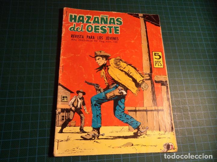 Tebeos: Haza&ntilde;as del Oeste. N&deg;92. Toray. Normal estado. - Foto 1