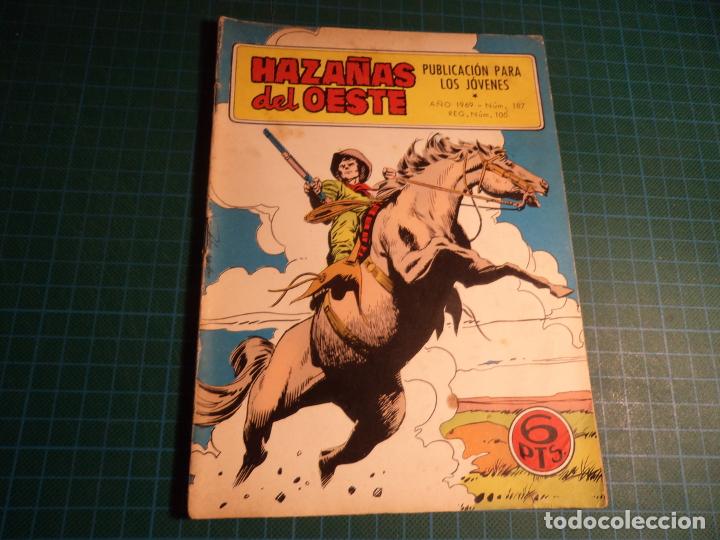 Tebeos: Haza&ntilde;as del Oeste. N&deg;187. Toray. Normal estado. - Foto 1