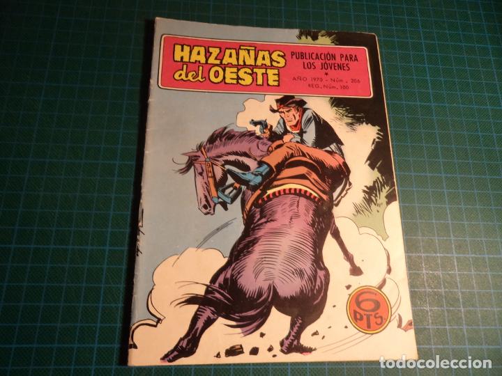 Tebeos: Haza&ntilde;as del Oeste. N&deg;206. Toray. Normal estado. - Foto 1