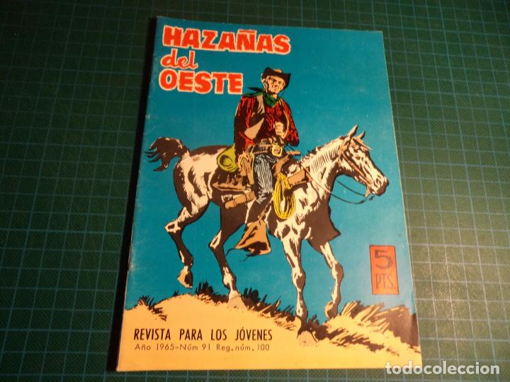 Tebeos: Haza&ntilde;as del Oeste. N&deg;91. Toray. Buen estado. - Foto 1