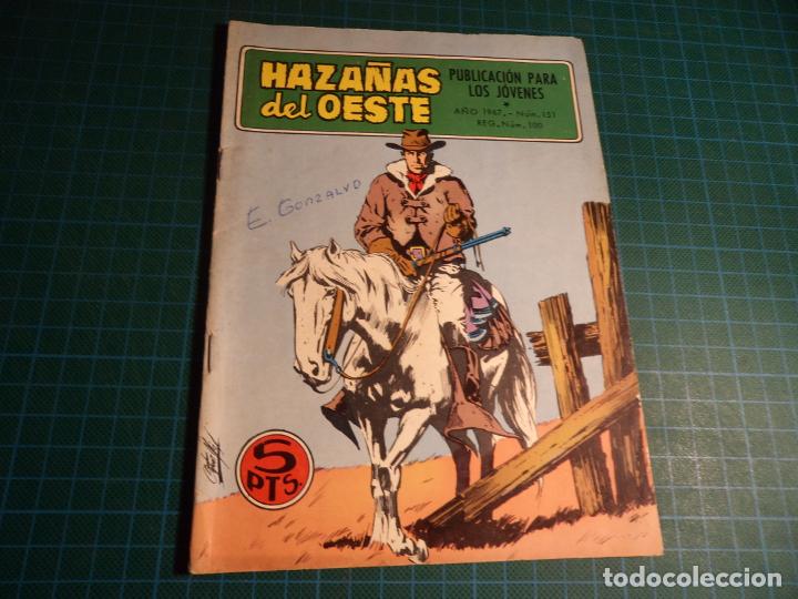 Tebeos: Haza&ntilde;as del Oeste. N&deg;151. Toray. Normal estado. - Foto 1