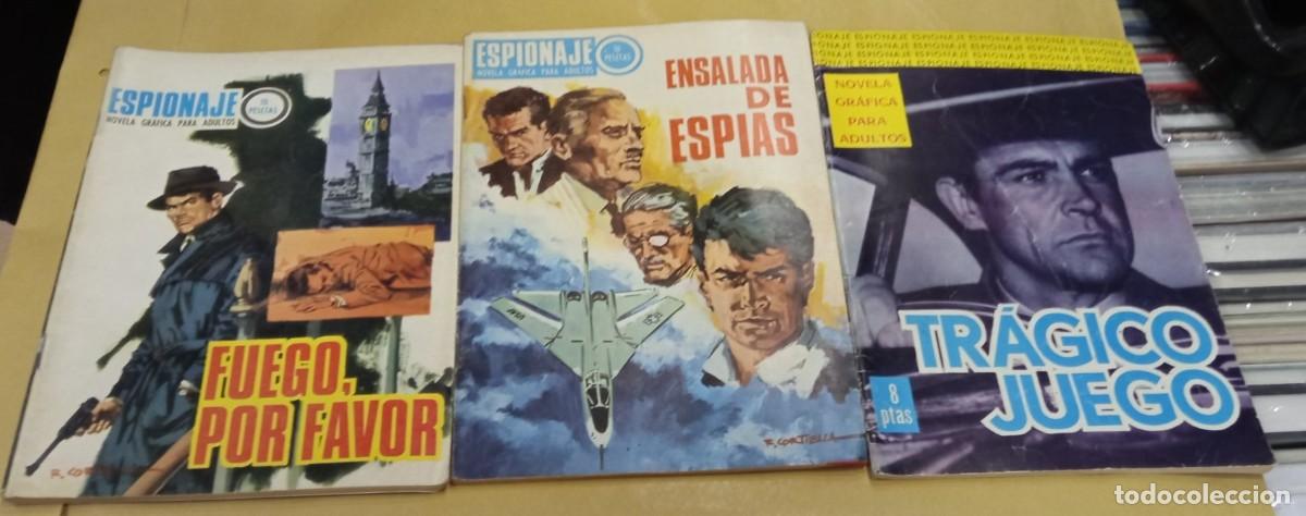 Tebeos: ESPIONAJE. LOTE DE 3 NUMEROS: 28, 59, 61. TORAY - Foto 1