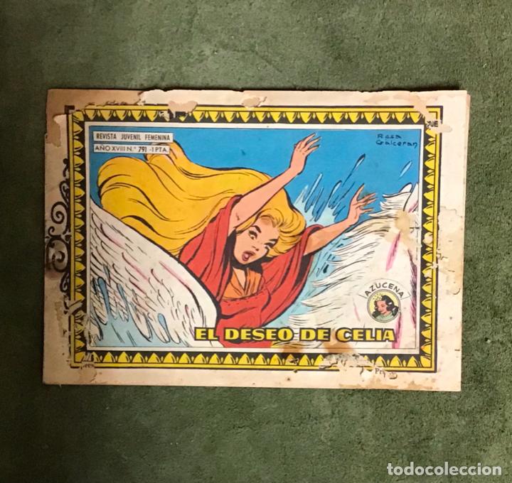 Tebeos: EL DESEO DE CELIA, AZUCENA n&ordm; 791 - Foto 1