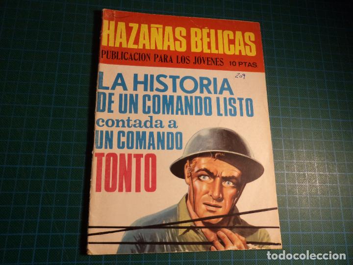 Tebeos: Haza&ntilde;as B&eacute;licas. N&deg;209. Toray. Normal estado. - Foto 1