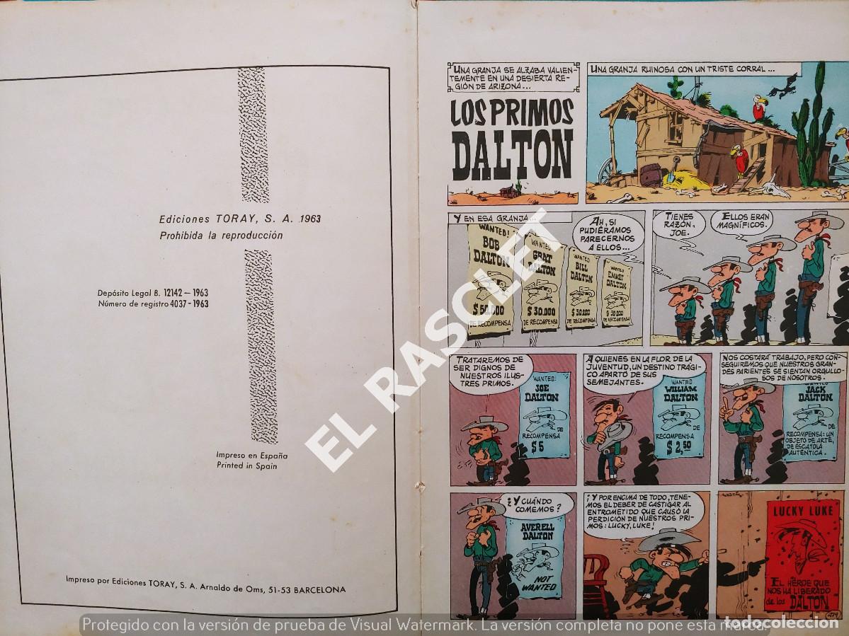 Tebeos: ANTIGUO COMI&Ccedil; DE LUCKY LUKE - LOS PRIMOS DALTON - - Foto 3