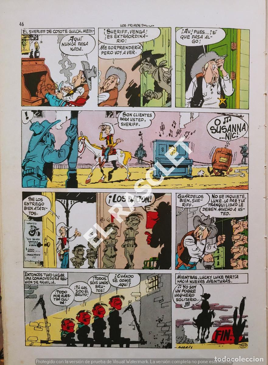 Tebeos: ANTIGUO COMI&Ccedil; DE LUCKY LUKE - LOS PRIMOS DALTON - - Foto 8