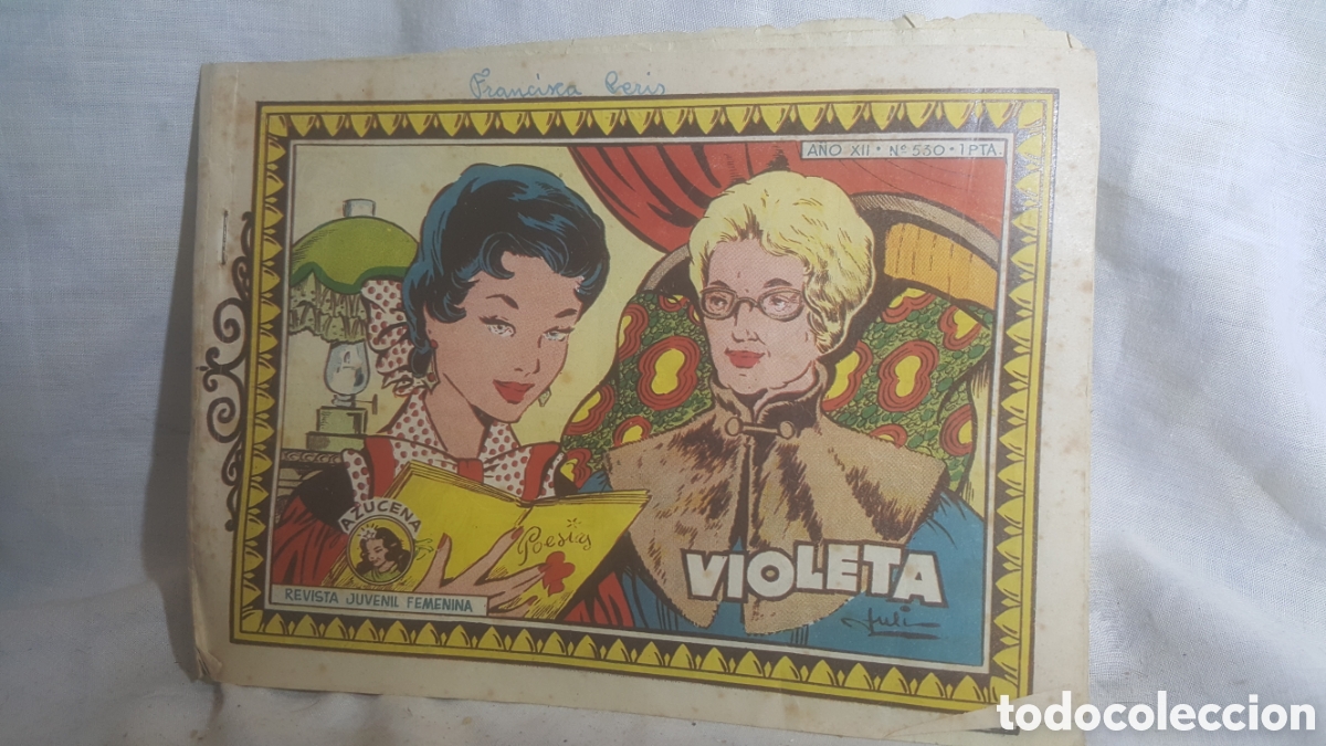 Tebeos: VIOLETA N&deg;21, COLECCI&Oacute;N AZUCENA, EDITORIAL TORAY - Foto 1