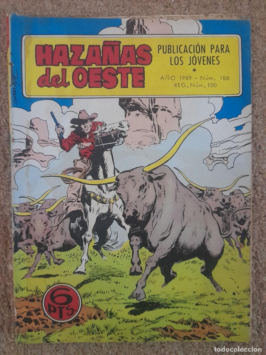 Tebeos: Haza&ntilde;as Del Oeste.num.186.Ediciones Toray - Foto 1