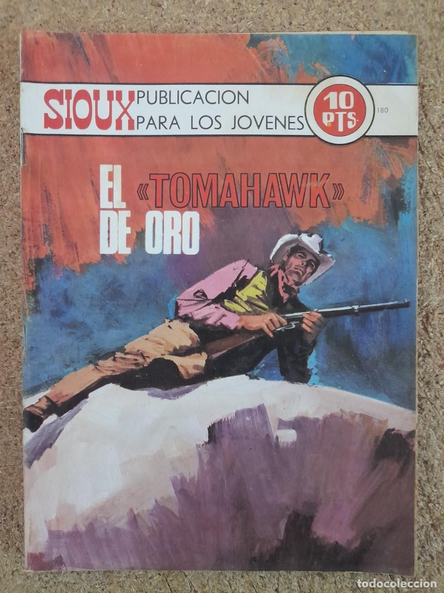 Tebeos: Sioux.num.180.El Tomahawk De Oro.Toray - Foto 1