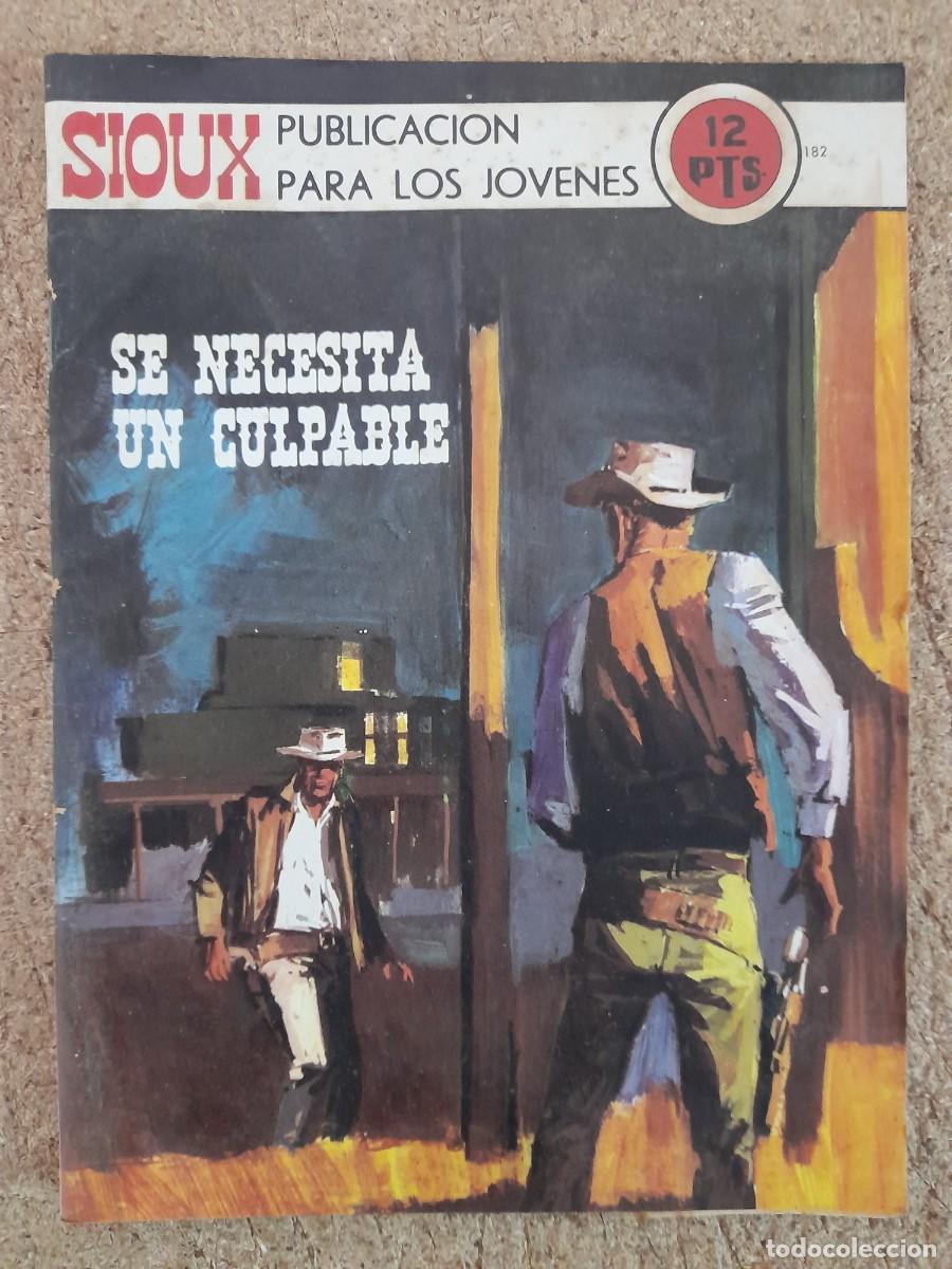 Tebeos: Sioux.num.182.Se Necesita Un Culpable.Toray - Foto 1