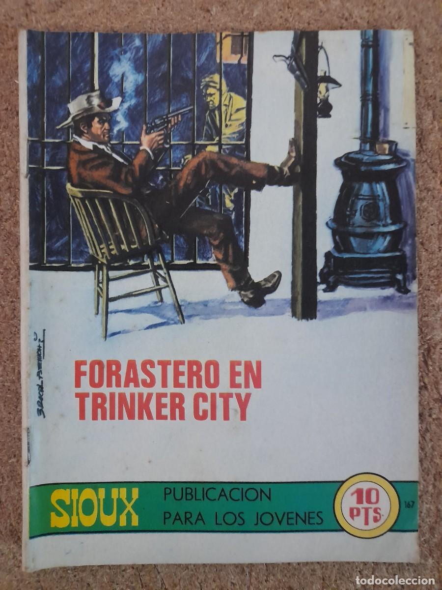 Tebeos: Sioux.num.167.Forastero En Trinker City.Toray - Foto 1