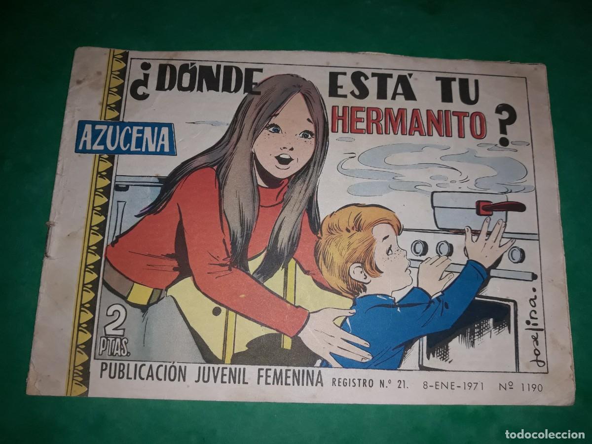 Tebeos: Colecci&oacute;n Azucena N&ordm; 1190 C1 - Foto 1
