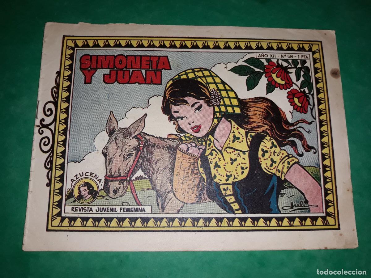 Tebeos: Colecci&oacute;n Azucena N&ordm; 514 C1 - Foto 1