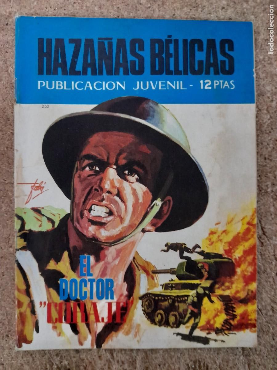 Tebeos: Haza&ntilde;as Belicas.num.252.El Doctor Coraje.Ediciones Toray - Foto 1