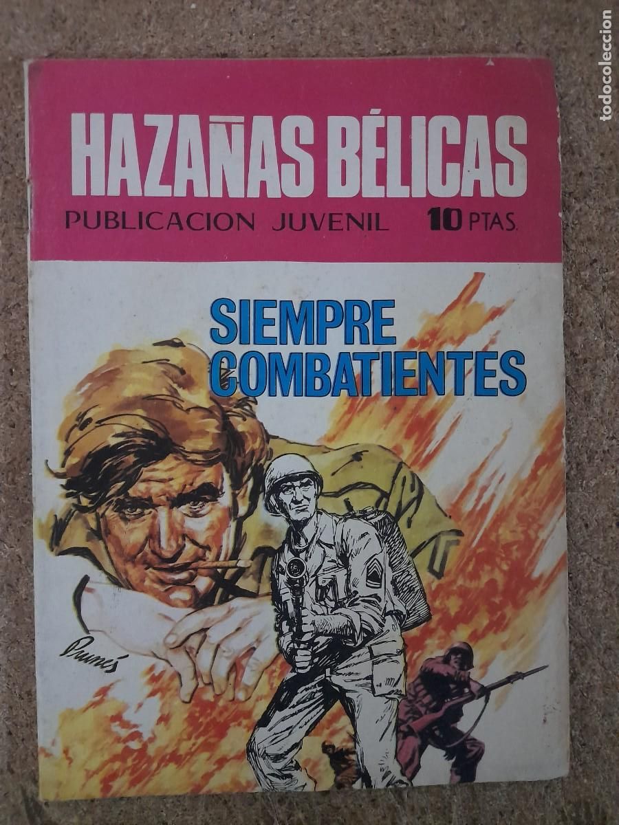 Tebeos: Haza&ntilde;as Belicas.num.244.Siempre Combatientes.Ediciones Toray - Foto 1