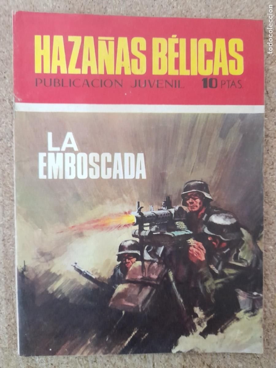 Tebeos: Haza&ntilde;as Belicas.num.321.La Emboscada.Ediciones Toray - Foto 1