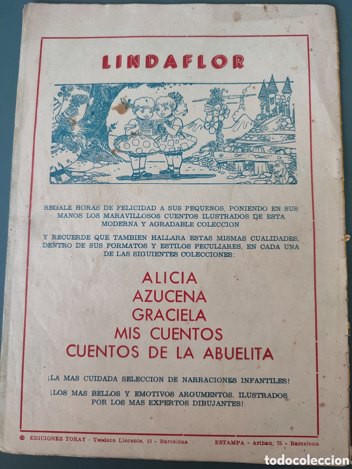 Tebeos: Colecci&oacute;n Linda Flor.El regalo del Lobo - Foto 2