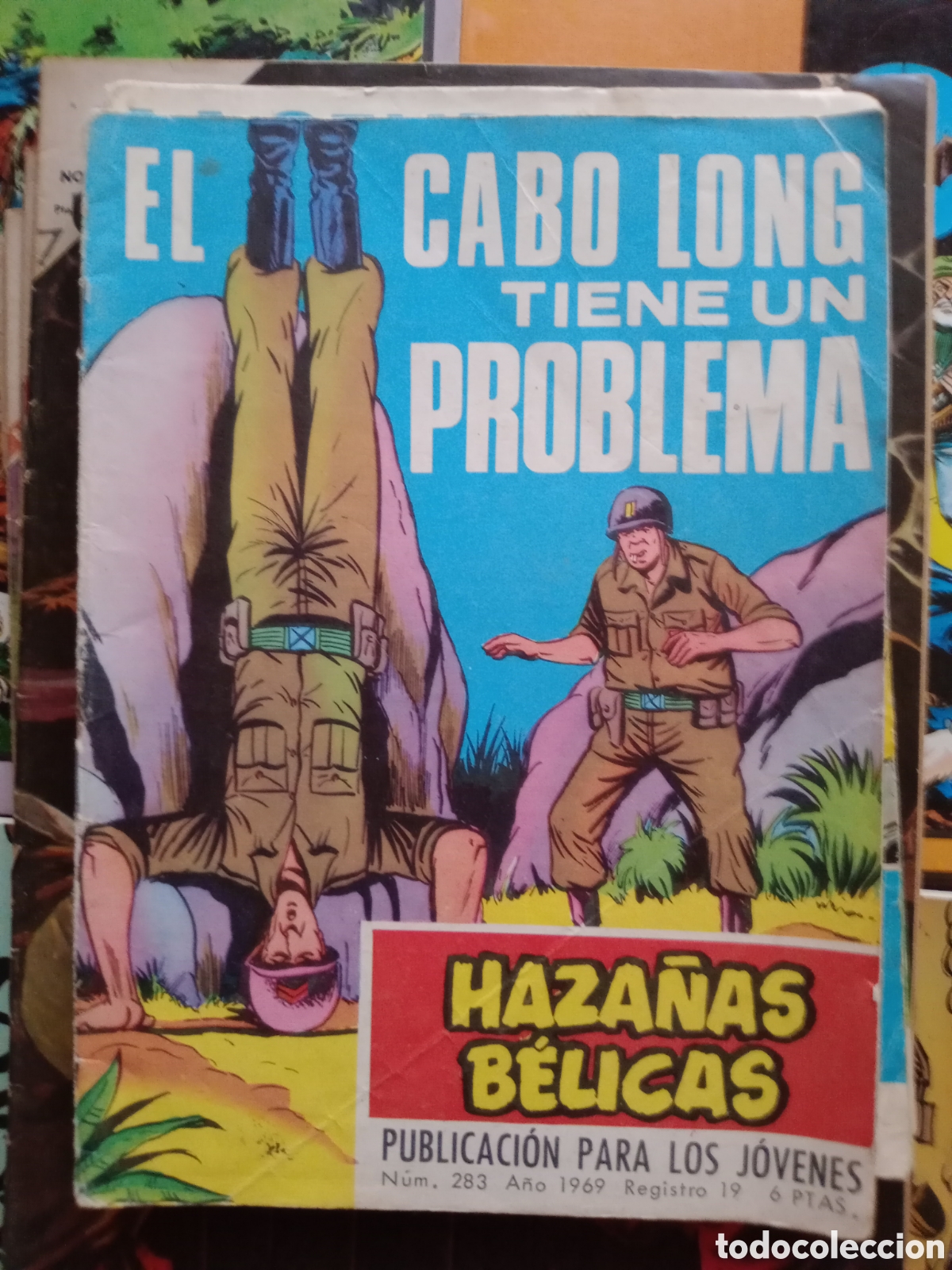 Tebeos: Haza&ntilde;as b&eacute;licas 283 con Gorila cj90 - Foto 1