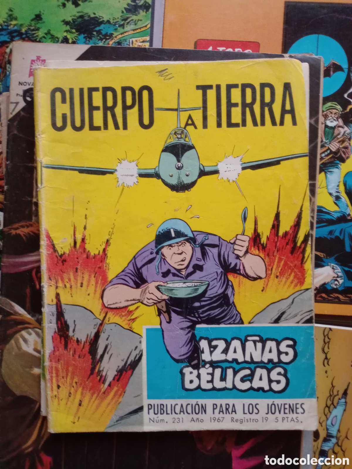 Tebeos: Haza&ntilde;as b&eacute;licas 231 con Gorila cj90 - Foto 1