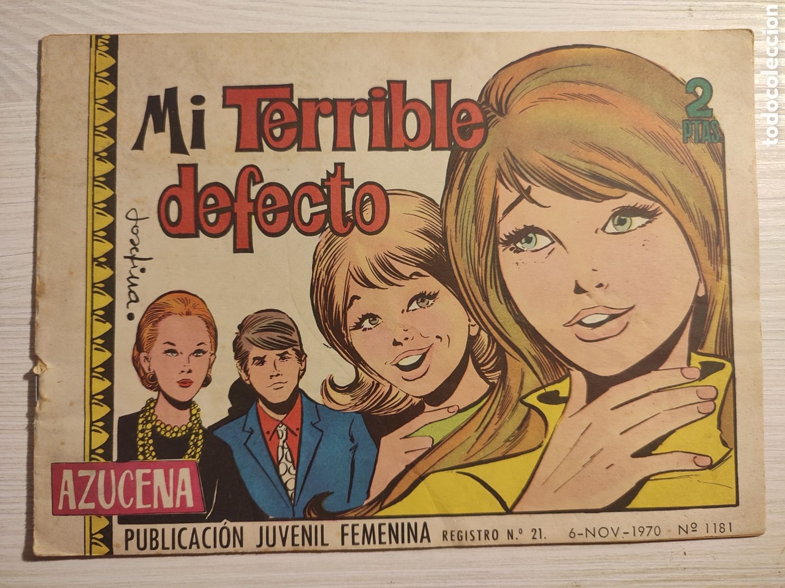 Tebeos: Azucena Num 1181 - Foto 1