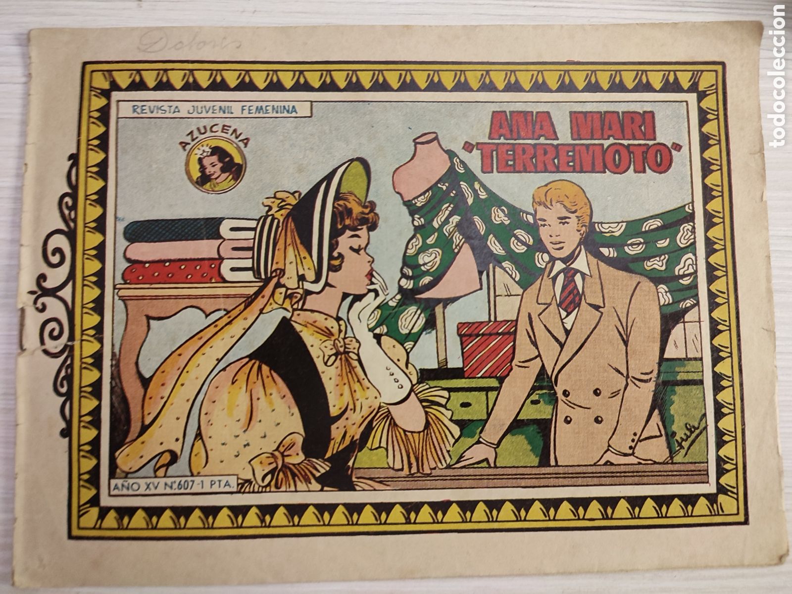 Tebeos: Revista Azucena N 607 - Foto 1