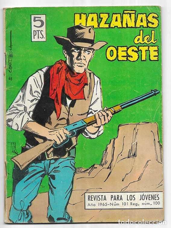 Tebeos: Haza&ntilde;as del Oeste . N&ordm; 101 Tipos del Oeste Toray 1965 - Foto 1