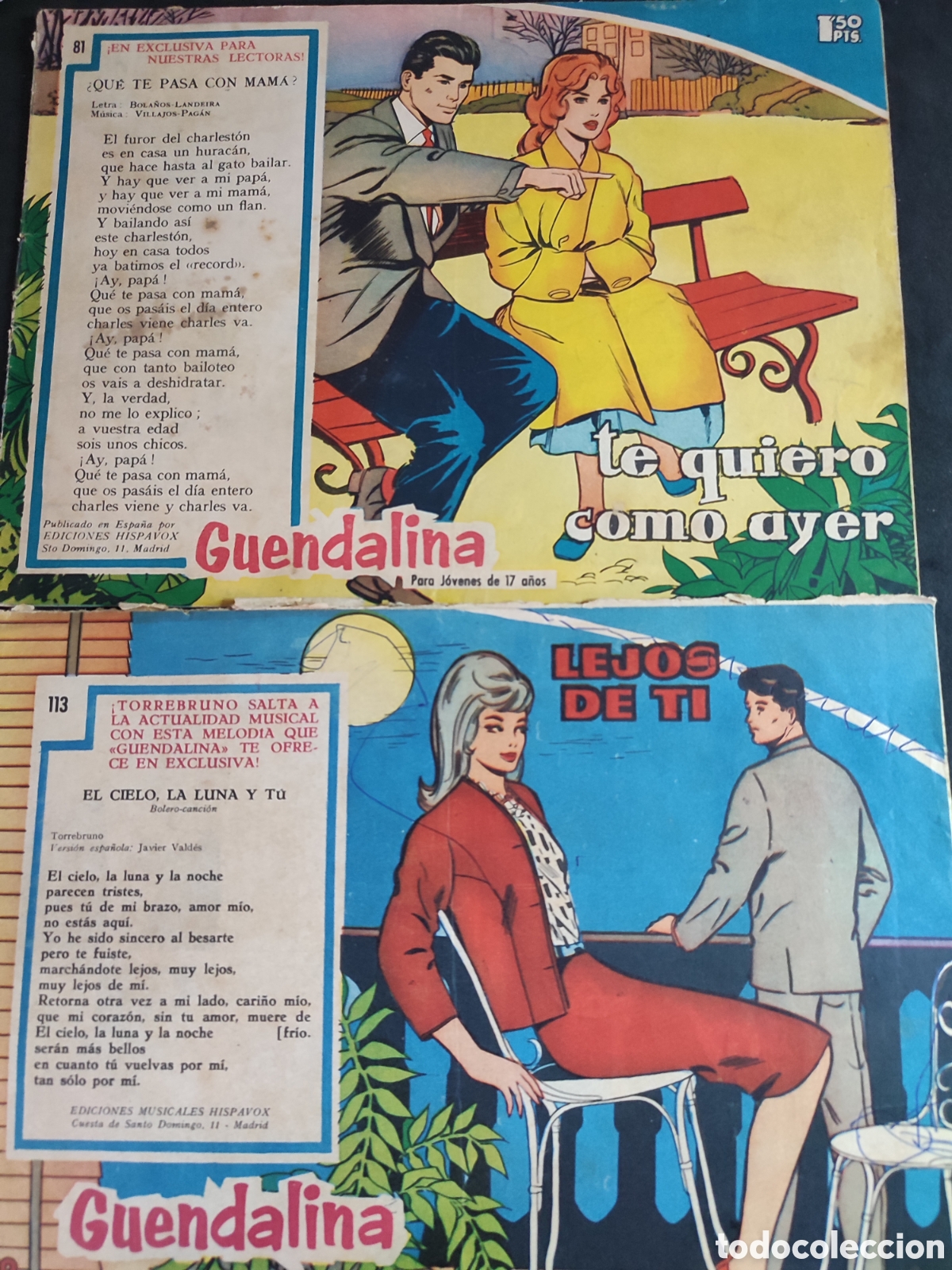 Tebeos: Lote de 15 Guendalina a&ntilde;o 1959 - Foto 10