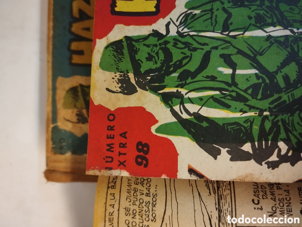 Tebeos: HAZA&Ntilde;AS BELICAS , 2 Tomos - Foto 7