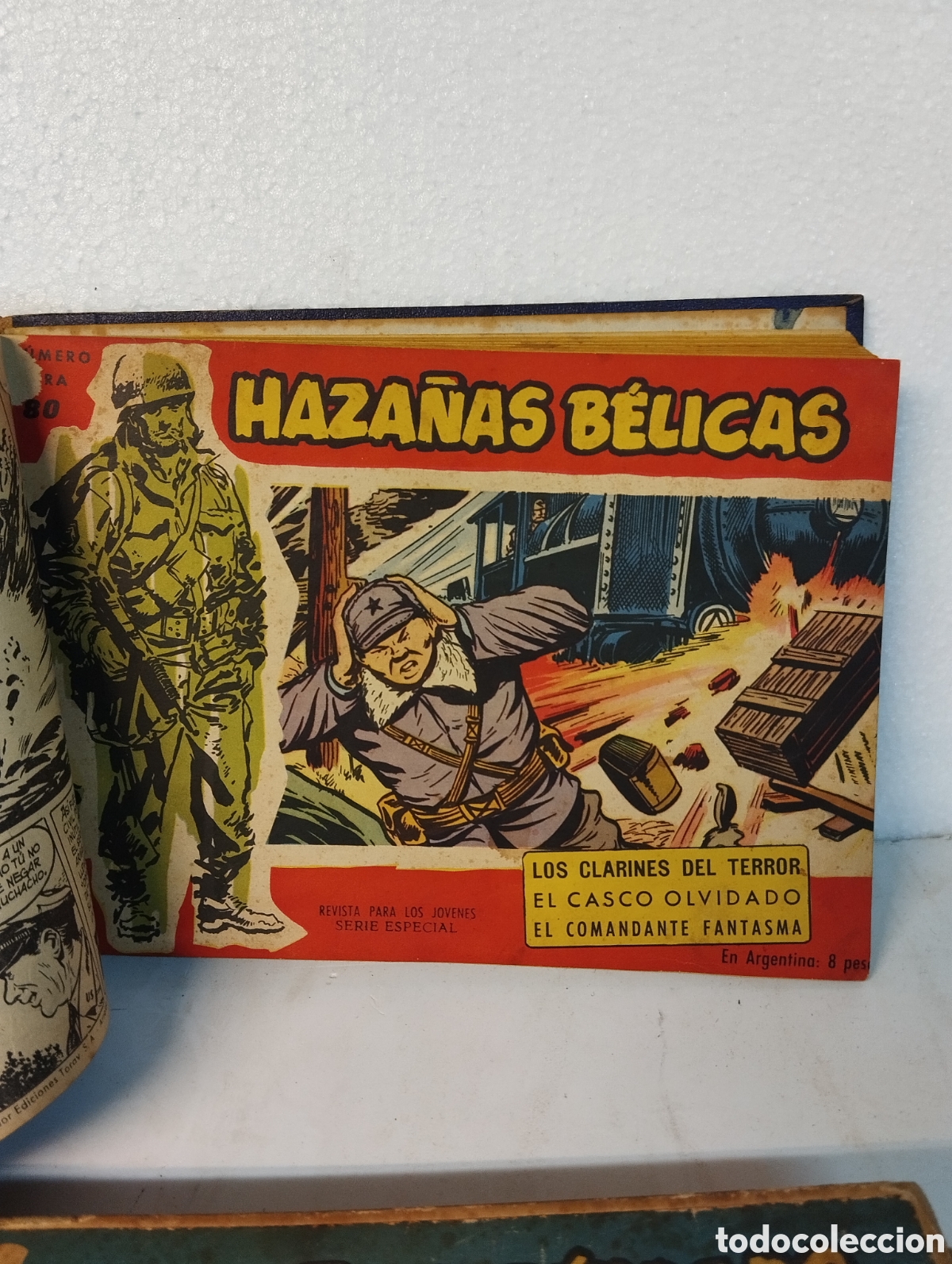 Tebeos: HAZA&Ntilde;AS BELICAS , 2 Tomos - Foto 9