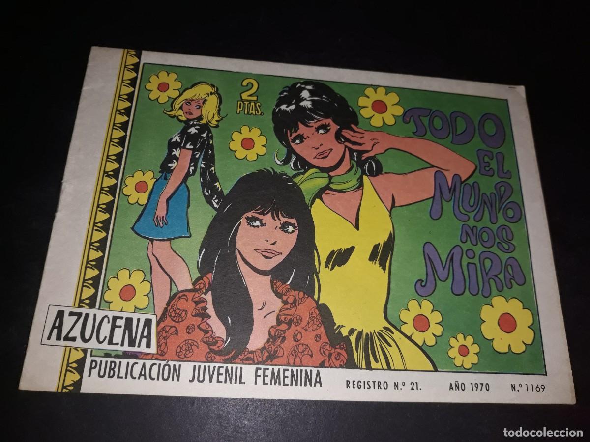 Tebeos: Azucena N&ordm; 1169 Buen Estado - Foto 1
