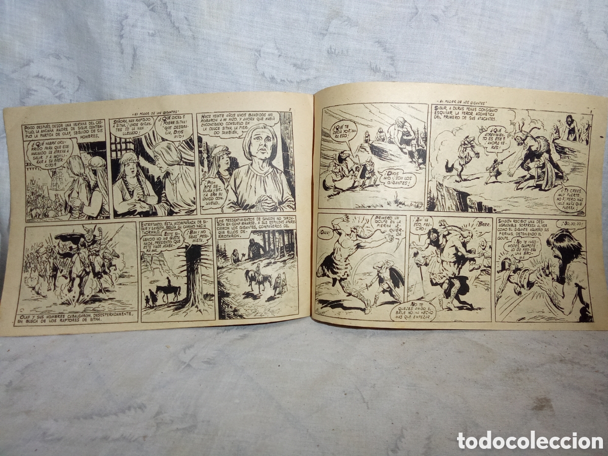 Tebeos: SICUR EL VIKINGO, EN PODER DE LOS GIGANTES, N&deg;131. ED. TORAY - Foto 2