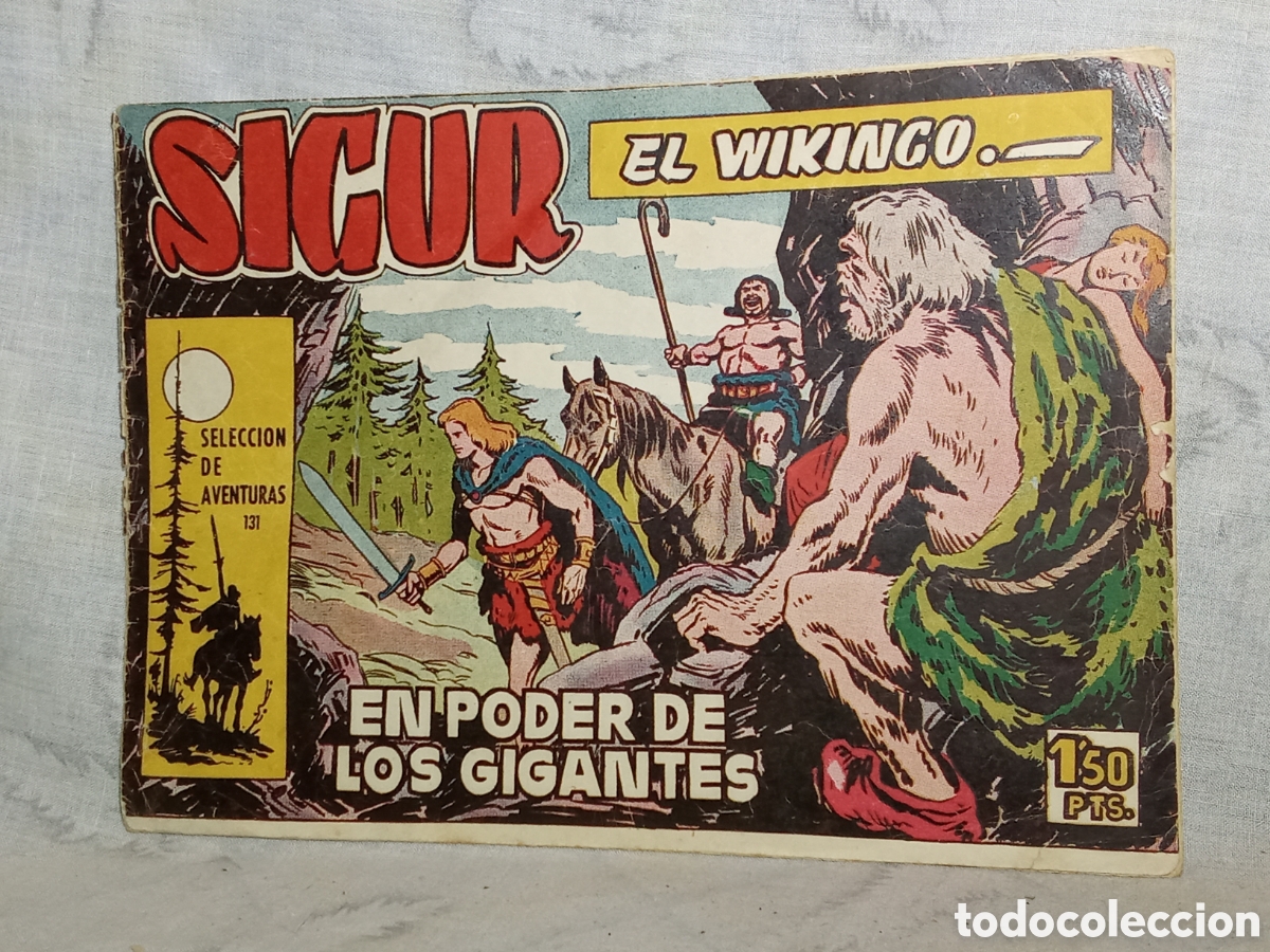 Tebeos: SICUR EL VIKINGO, EN PODER DE LOS GIGANTES, N&deg;131. ED. TORAY - Foto 1