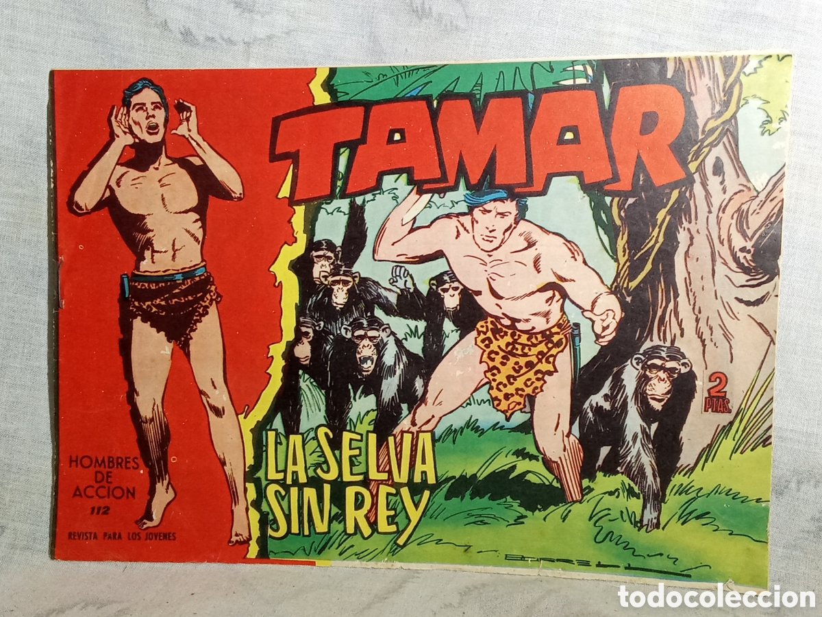 Tebeos: TAMAR EN LA SELVA SIN REY, N&deg;112. ED. TORAY - Foto 1