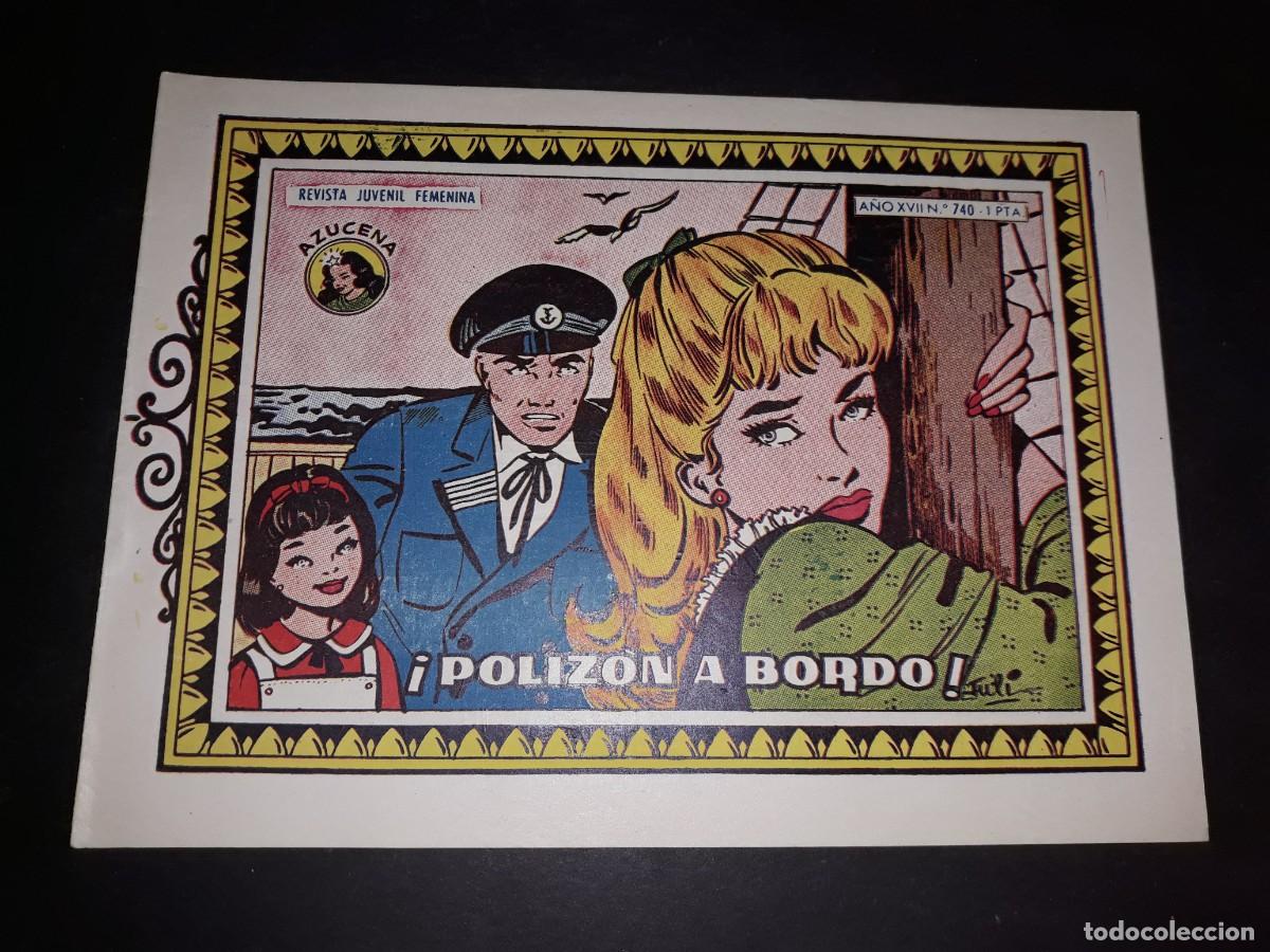 Tebeos: Azucena n&ordm; 740 Buen Estado - Foto 1