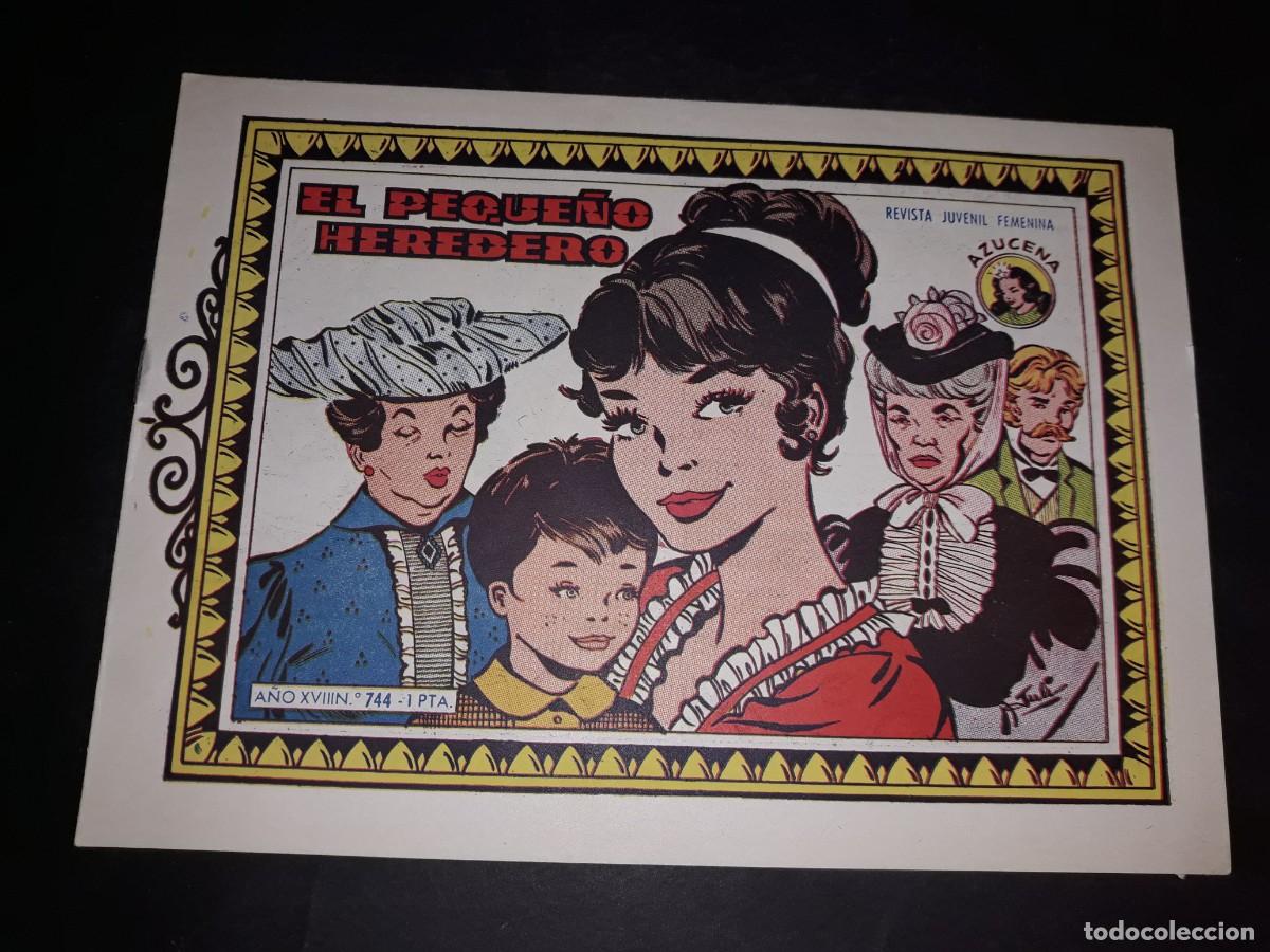 Tebeos: Azucena N&ordm; 744 Buen Estado - Foto 1