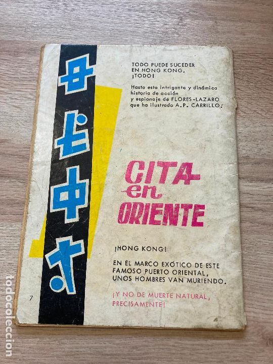 Tebeos: ESPIONAJE N&ordm; 7. TELE CRIMEN. TORAY 1965 - Foto 2