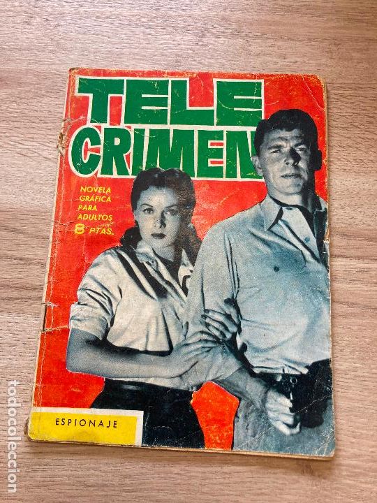 Tebeos: ESPIONAJE N&ordm; 7. TELE CRIMEN. TORAY 1965 - Foto 1